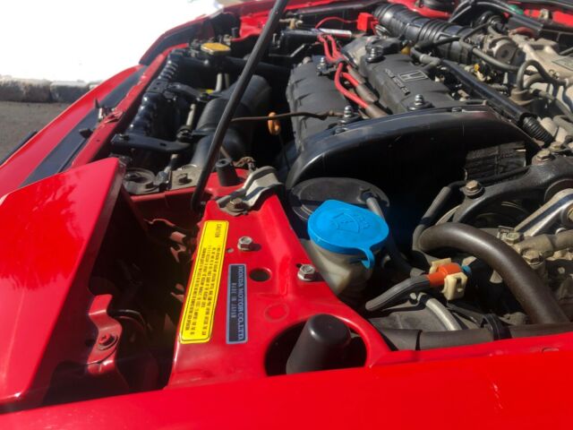 1989 Red Acura Integra