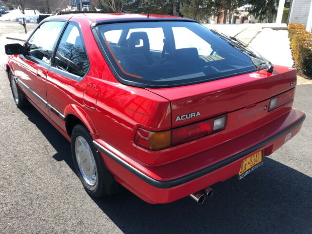 1989 Red Acura Integra