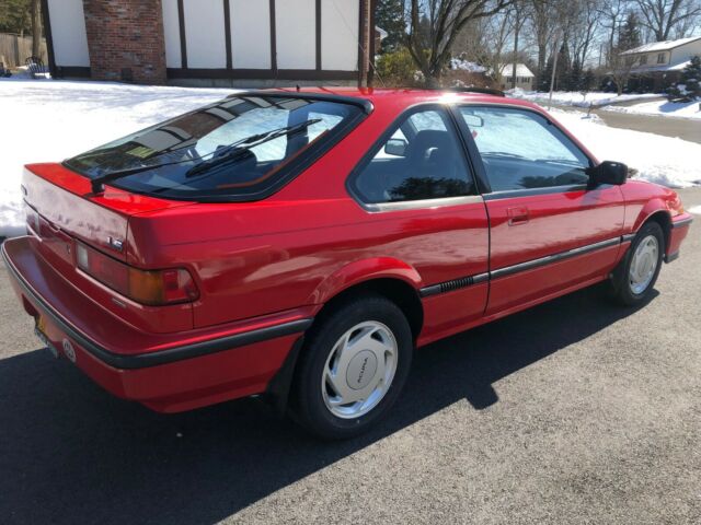 1989 Red Acura Integra
