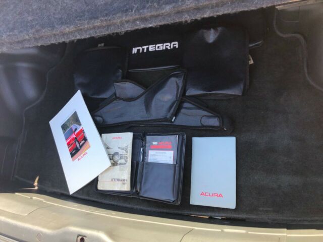 1989 Red Acura Integra