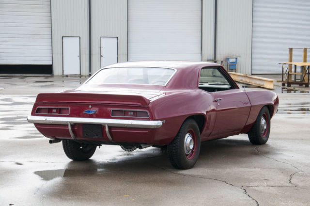 1969 Red Chevrolet Camaro --