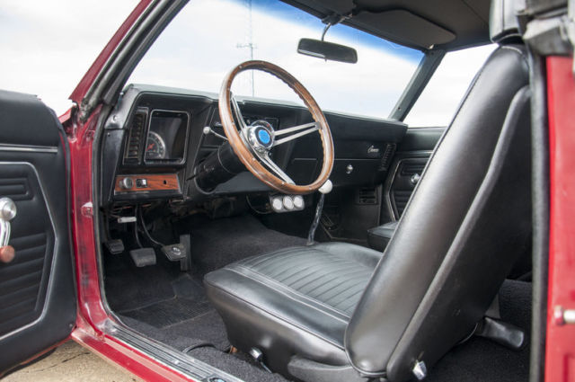 1969 Red Chevrolet Camaro --