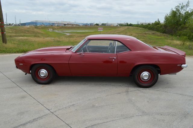 1969 Red Chevrolet Camaro --