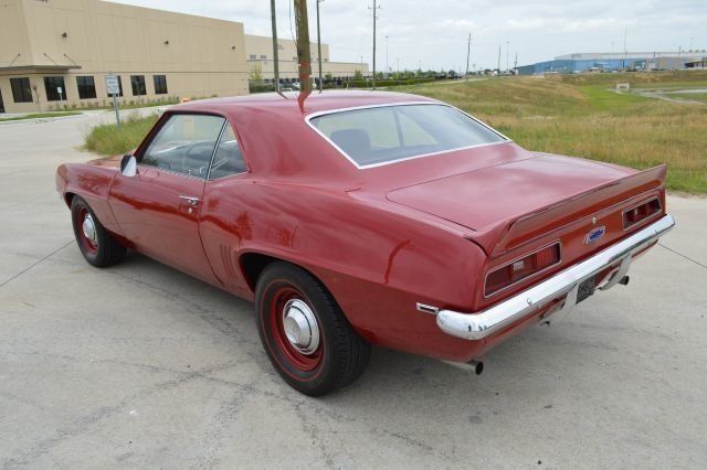 1969 Red Chevrolet Camaro --