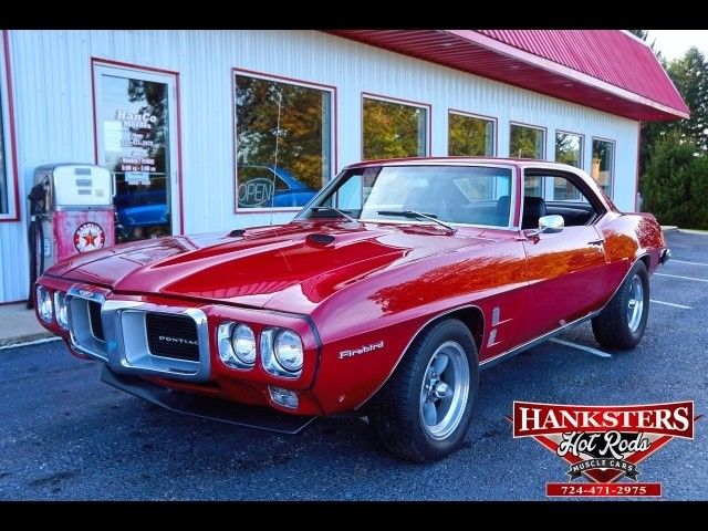1969 Red Pontiac Firebird --