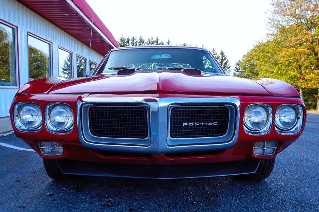 1969 Red Pontiac Firebird --