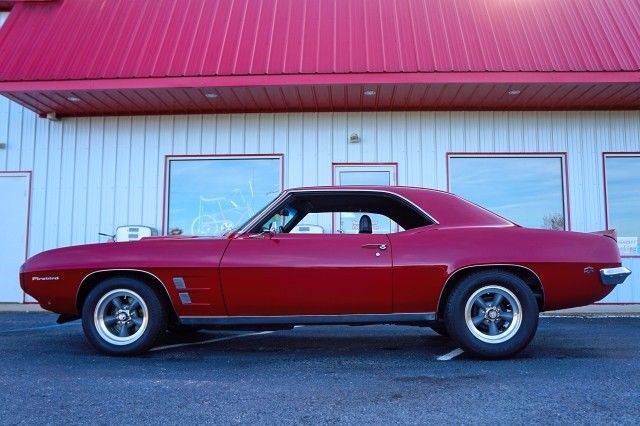 1969 Red Pontiac Firebird --