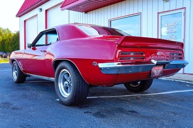 1969 Red Pontiac Firebird --