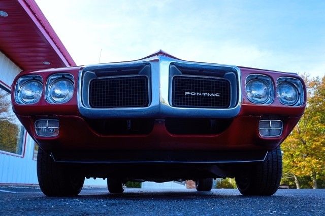 1969 Red Pontiac Firebird --