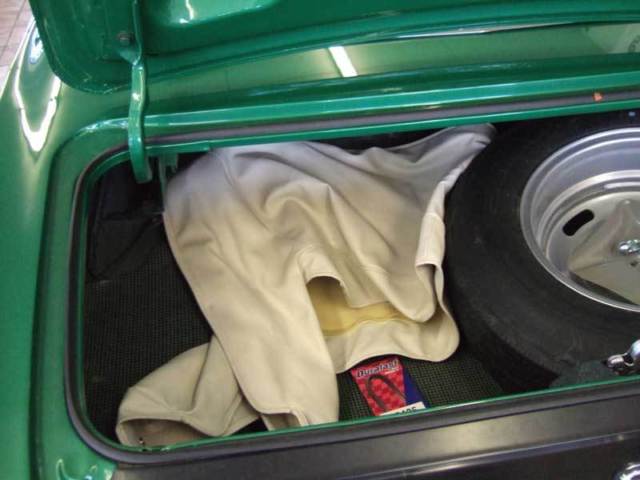 1969 Green Chevrolet Camaro Convertible
