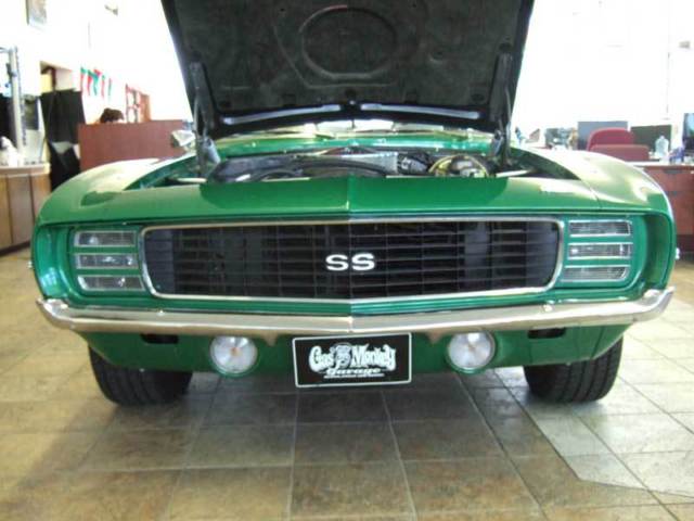 1969 Green Chevrolet Camaro Convertible