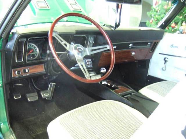 1969 Green Chevrolet Camaro Convertible