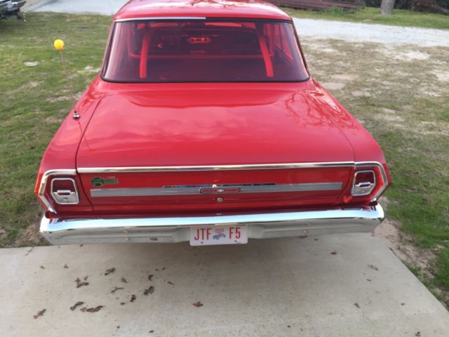 1965 Maroon Ford Falcon 2 Door HDTP