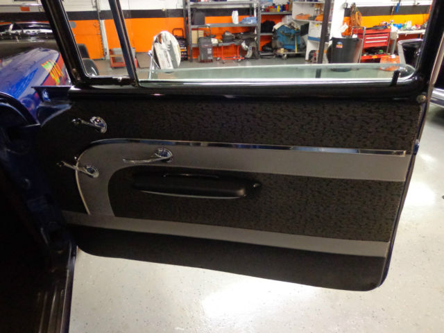 1957 Blue and White Chevrolet Bel Air/150/210