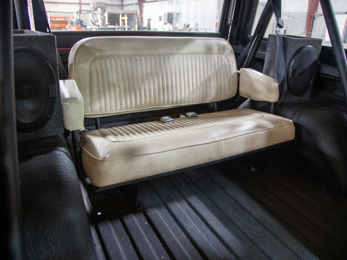 1969 Orange Ford Bronco SUV