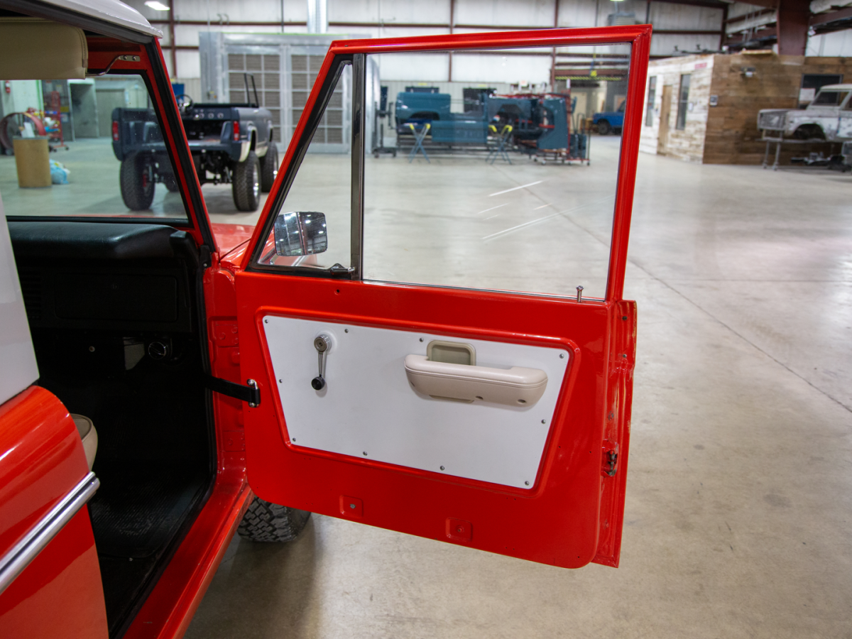 1969 Orange Ford Bronco SUV