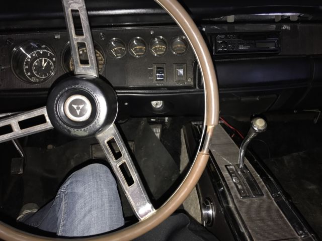 1968 Orange Dodge Charger Coupe