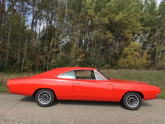 1969 Orange Dodge Charger