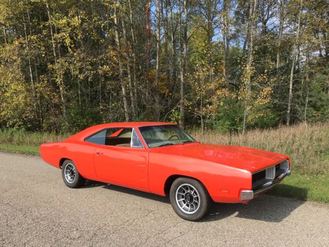 1969 Orange Dodge Charger