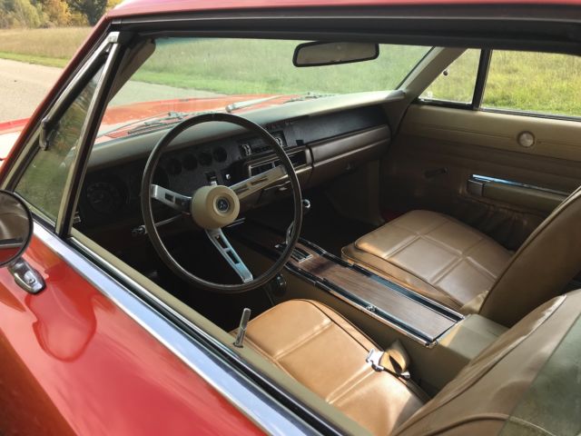 1969 Orange Dodge Charger