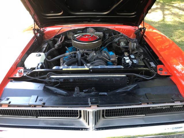 1969 Orange Dodge Charger