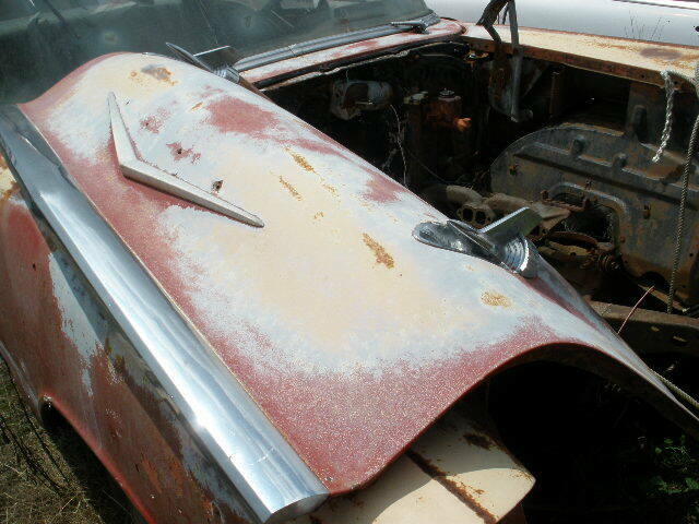 1957 Red Chevrolet Bel Air/150/210 Coupe