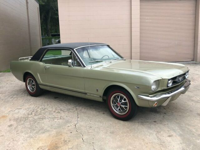 1966 Champagne Ford Mustang Coupe
