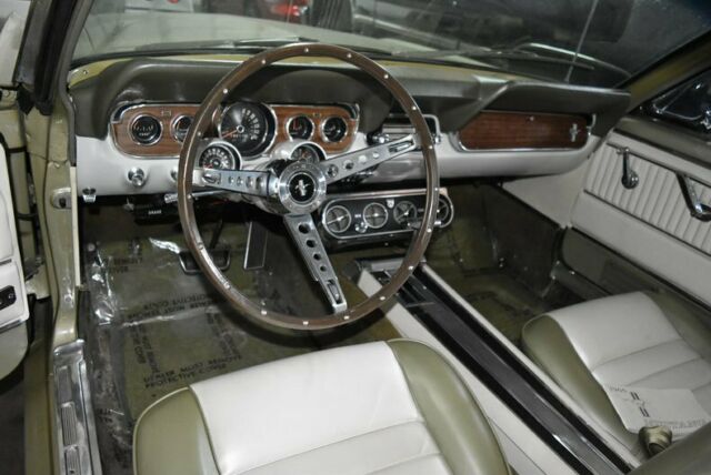 1966 Champagne Ford Mustang Coupe