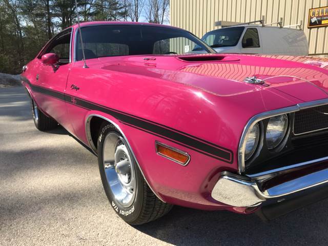 1970 Pink Dodge Challenger Coupe