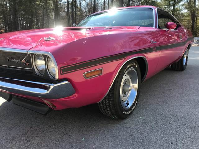 1970 Pink Dodge Challenger Coupe