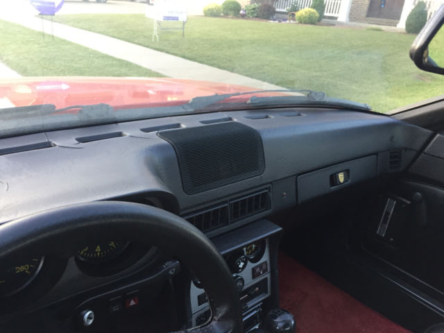 1983 Red Porsche 944 Coupe