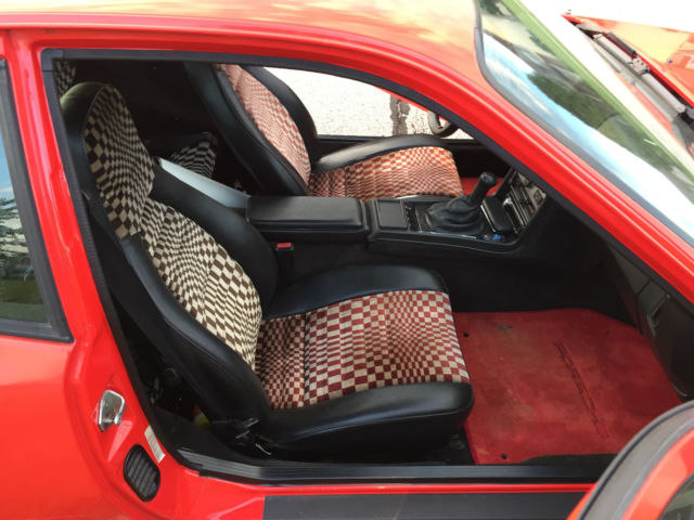 1983 Red Porsche 944 Coupe
