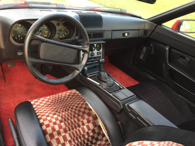1983 Red Porsche 944 Coupe