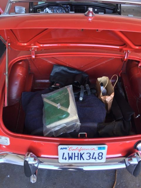1974 Red MG MGB Convertible