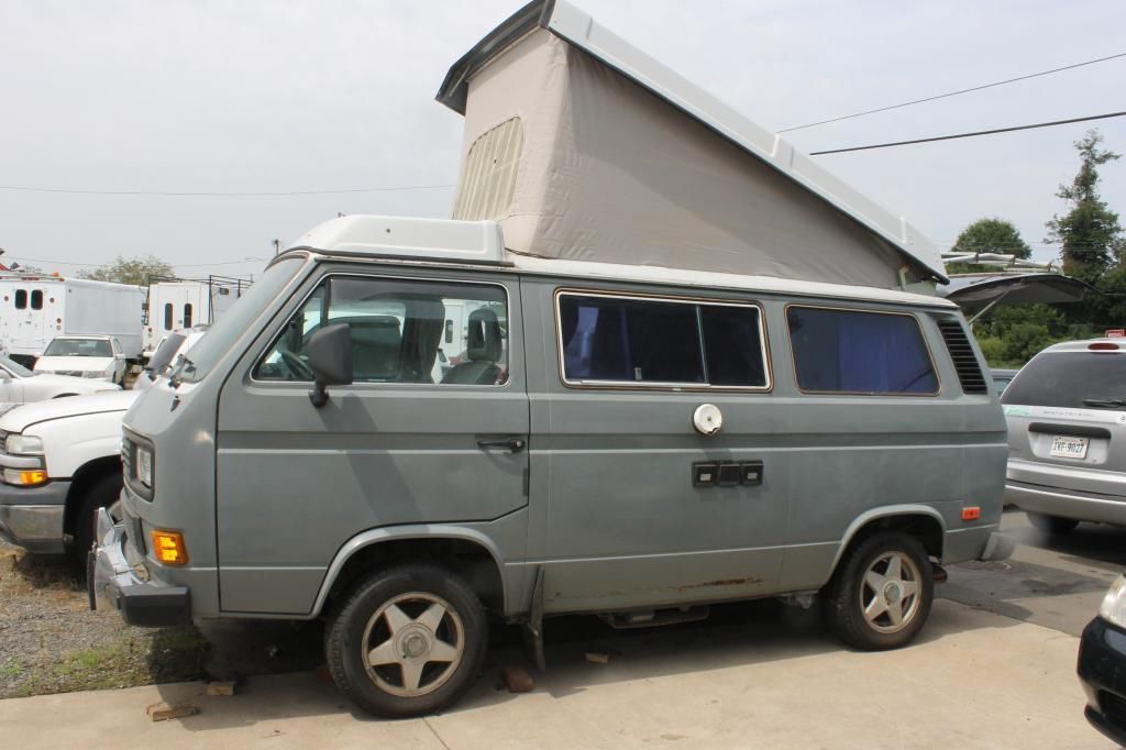 1987 Gray Volkswagen Bus/Vanagon Van Camper