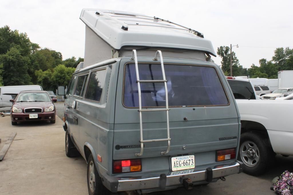 1987 Gray Volkswagen Bus/Vanagon Van Camper