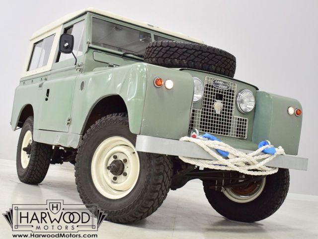 1968 Safari Green Land Rover Series IIA
