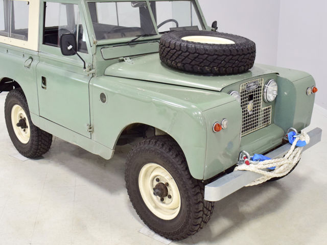1968 Safari Green Land Rover Series IIA