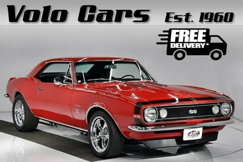 1967 Red Chevrolet Camaro Coupe