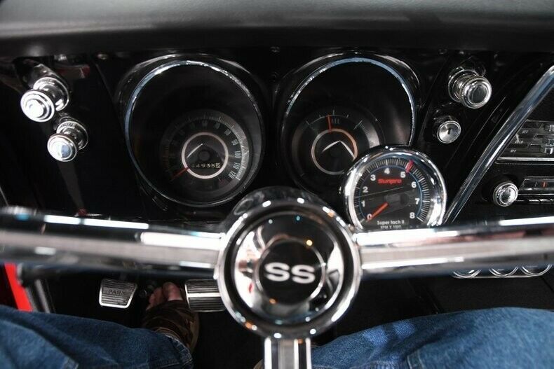 1967 Red Chevrolet Camaro Coupe