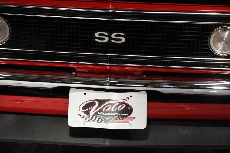 1967 Red Chevrolet Camaro Coupe