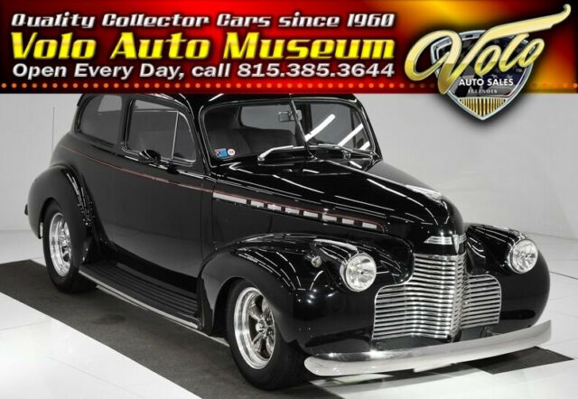 1940 Black Chevrolet Deluxe Sedan