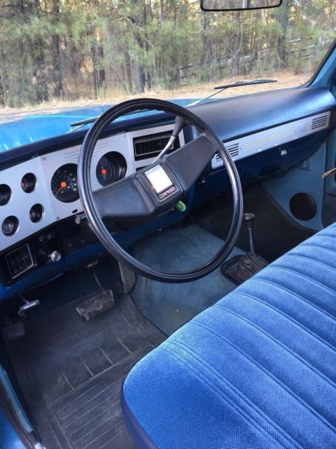 1979 Blue GMC Sierra 2500 Cab & Chassis