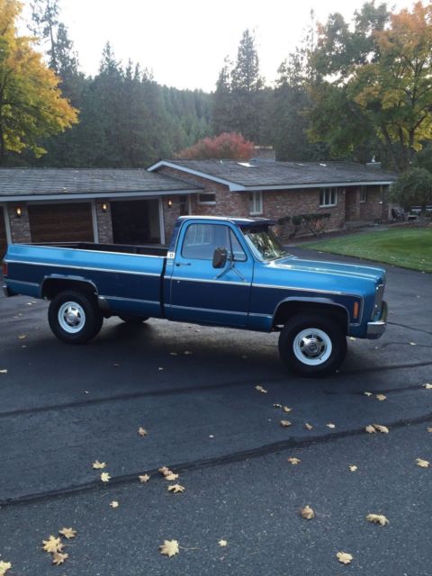 1979 Blue GMC Sierra 2500 Cab & Chassis