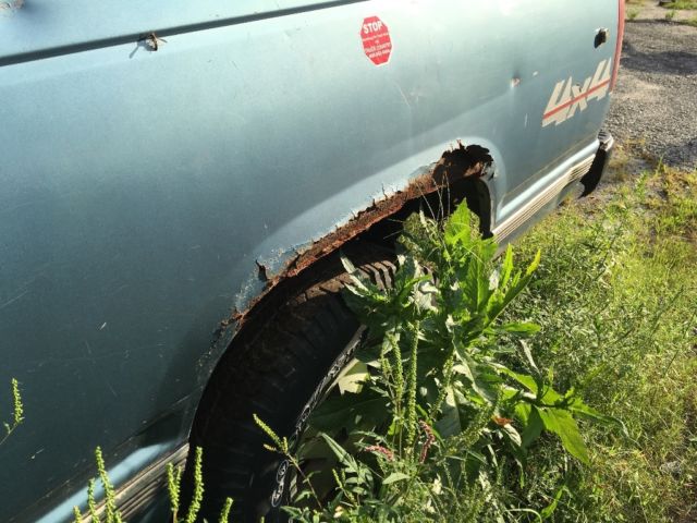 1982 Black and silver GMC Sierra 1500