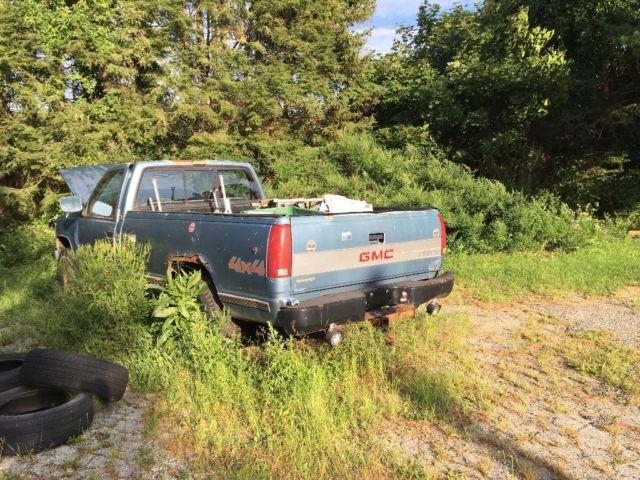 1982 Black and silver GMC Sierra 1500