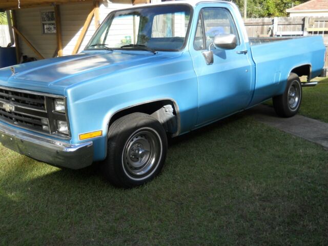 1985 Blue GMC Sierra 1500 Standard Cab Pickup