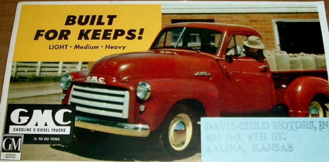 1951 Red GMC Other Cab & Chassis
