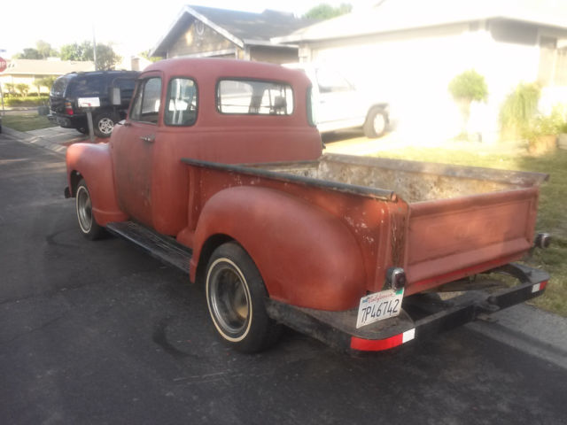 1952 Primer Chevrolet Other Pickups Pickup