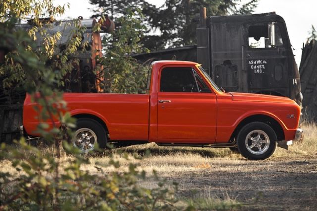 1967 Orange GMC C10 Truck Standard Cab Pickup